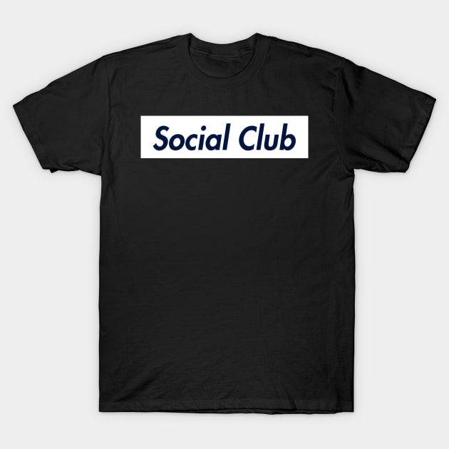 SUPER SOCIAL CLUB LOGO T-Shirt by LAVA-ROMA-NOVA